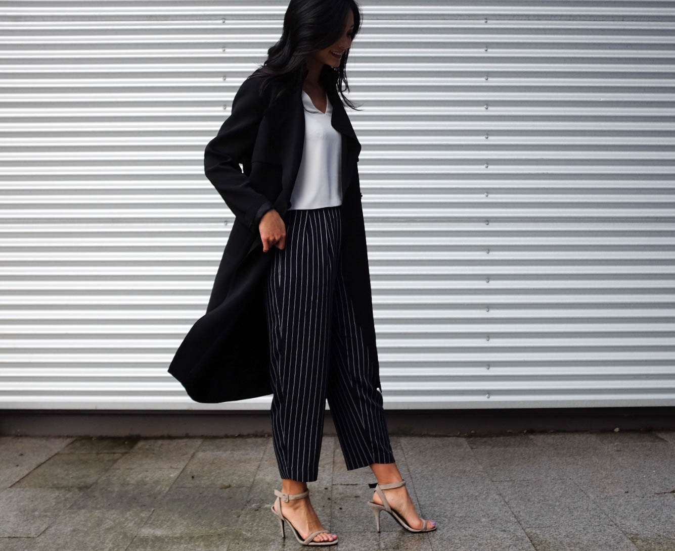 The Non-Boring Way To Wear Pinstripe - With Michelle