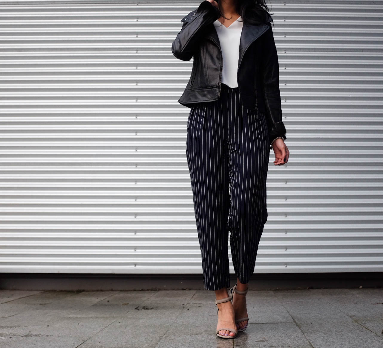 The Non-Boring Way To Wear Pinstripe - With Michelle